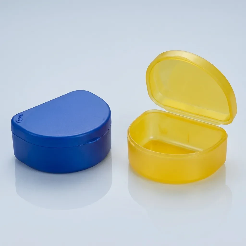 Denture box plastic